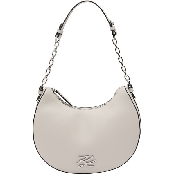 Karl Lagerfeld Kabelka na rameno svetlosivá 63080300