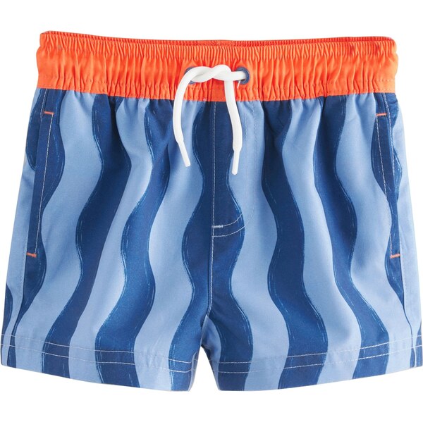 Next Plavecké šortky enciánová / nebesky modrá / oranžová 63080095