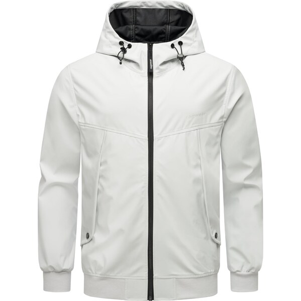 Ragwear Outdoorová bunda Tyller Bonded šedobiela 63158658