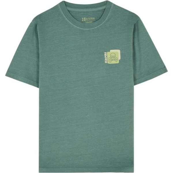 Scalpers Funkčné tričko zelená 63159866