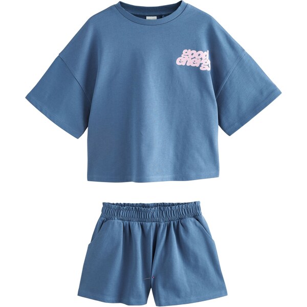 Next Set modrá / pastelovo ružová 63162961