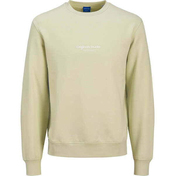 JACK & JONES MINI Mikina JORVESTERBRO pastelovo zelená / biela 63116490