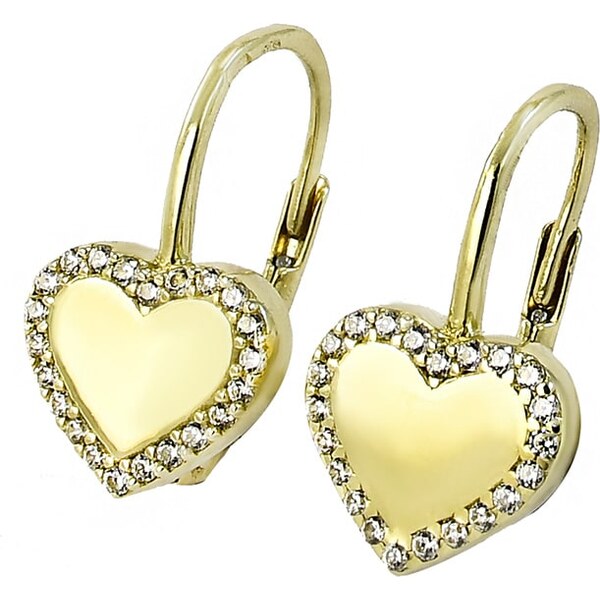 Zlaté náušnice Glare 299 63084545