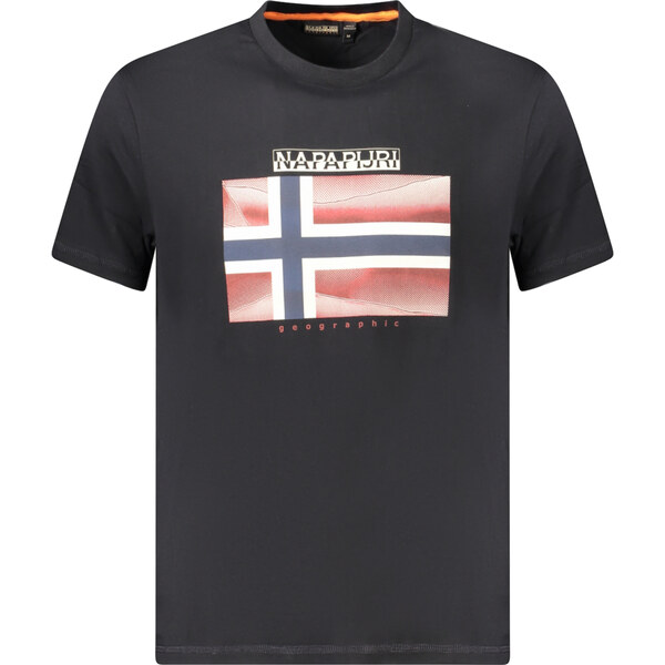 Čierne tričko s krátkym rukávom Napapijri 64706176