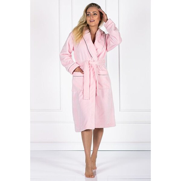 Momenti per me Hebký luxusný župan Eloise ružový 36858465