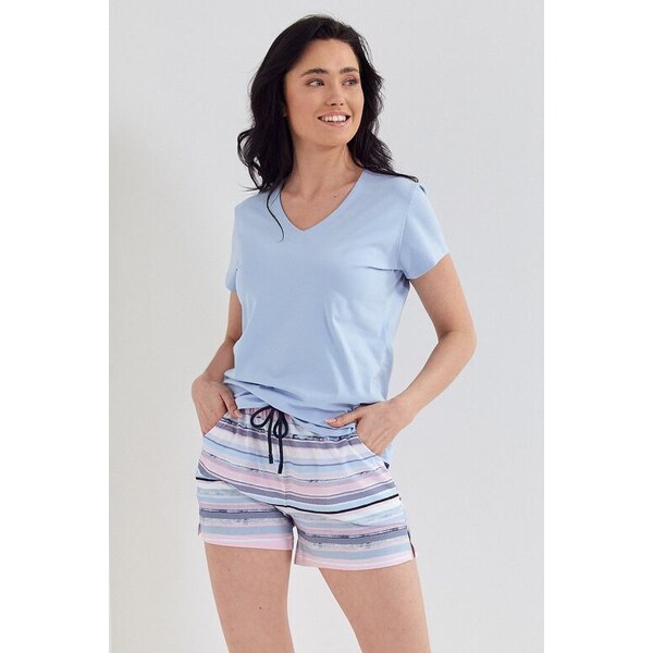 Cana Dámske pyžamo Carol modré 41359102