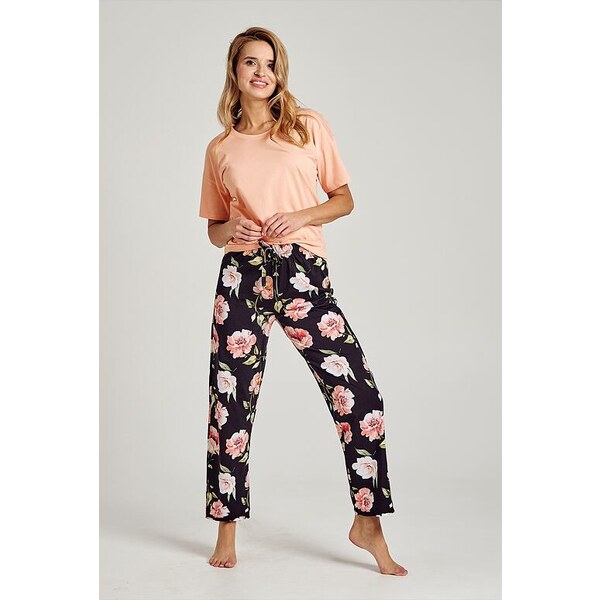 Taro Dámske pyžamo Margot broskyňové 48628324