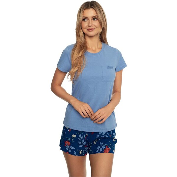Henderson Dámske pyžamo Ava modré 57956865