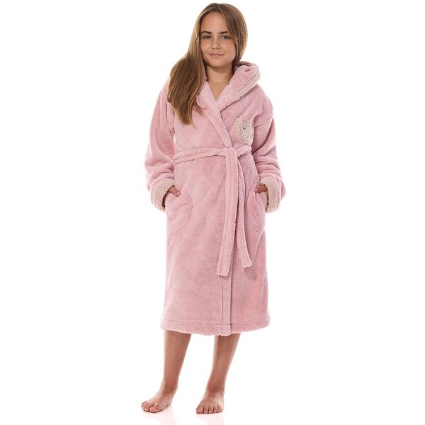 L&L Župan detský Relax ružový s leňochodom 54198958