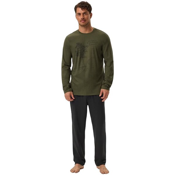 Henderson Pánske pyžamo Jerry zelené 57956873