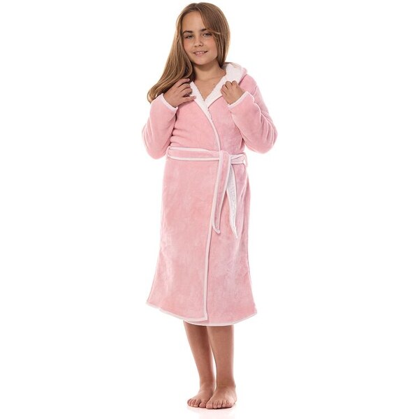 L&L Dievčenský župan Holiday II ružový 56584177