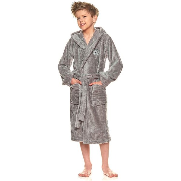 L&L Chlapčenský župan Frank svetlosivý 64276394