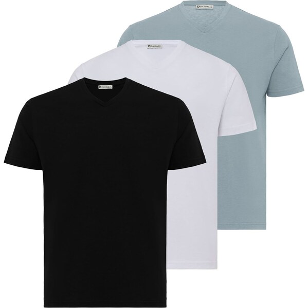 Dandalo Tričko dymovo modrá / čierna / biela 63087444