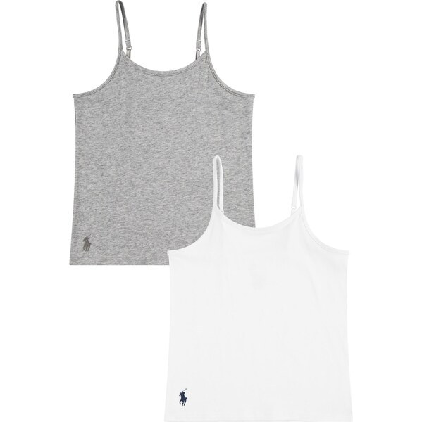 Polo Ralph Lauren Top sivá melírovaná / biela 51433256