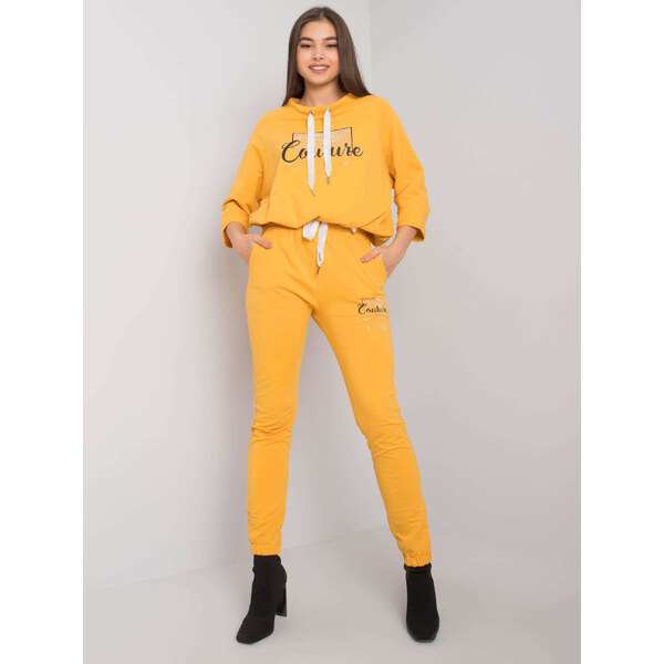 RELEVANCE Žltý komplet Couture RV-KMPL-6819.07P-yellow 57948316