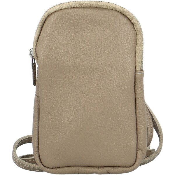 Delami Vera Pelle Dámske kožené crossbody púzdro taupe - Delami Valli 63091523