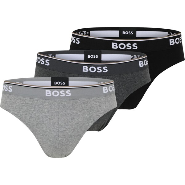 BOSS Nohavičky sivá / tmavosivá / čierna / biela 63095178