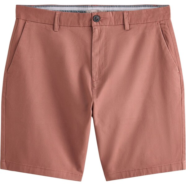 Next Chino nohavice hrdzavo červená 63095499