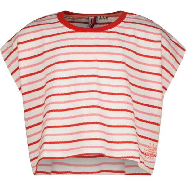 VINGINO Tričko Huliette ružová / červená / biela 63095605