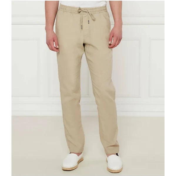 Tommy Hilfiger Ľanové chino nohavice HARLEM | Relaxed fit 63092196