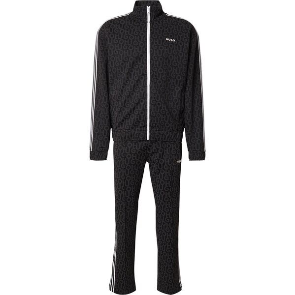HUGO Joggingová súprava Doduck/Don tmavosivá / čierna / biela 63095716