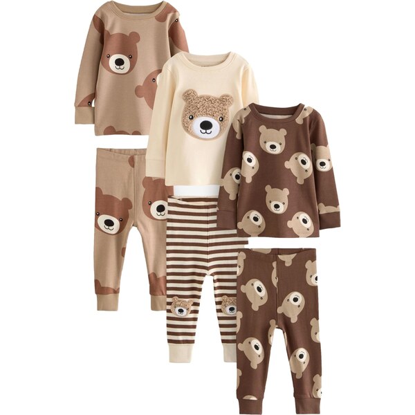 Next Pyžamo béžová / hnedá / pueblo / svetlohnedá 63135080