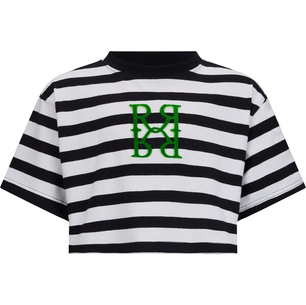 Retour Jeans Tričko Cindy zelená / čierna / biela 63309938