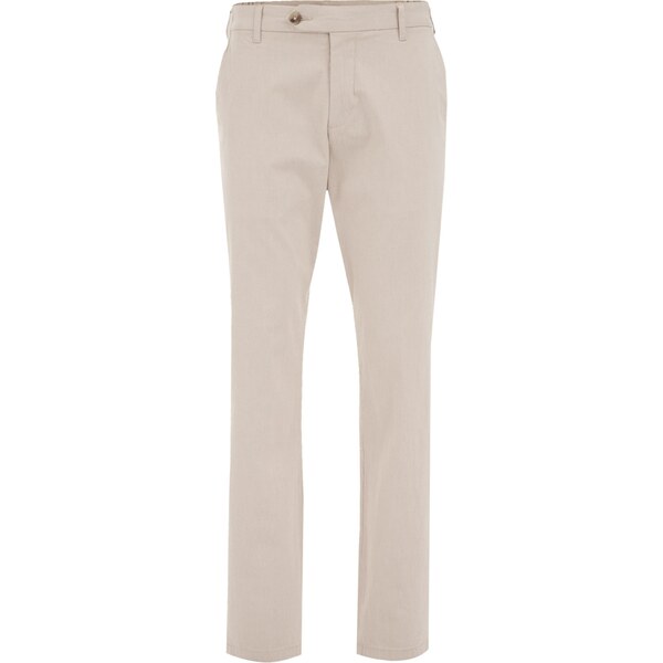 WE Fashion Chino nohavice farba ťavej srsti / biela 63095280