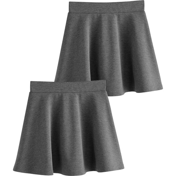 Next Sukňa sivá melírovaná 63162778