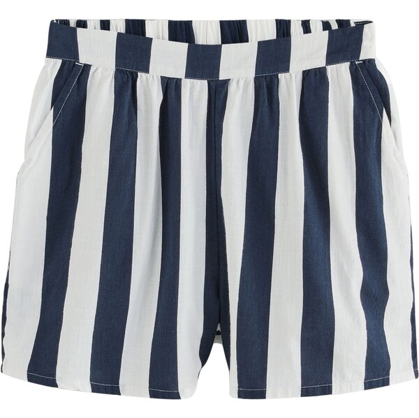 Next Nohavice námornícka modrá / biela 63163829