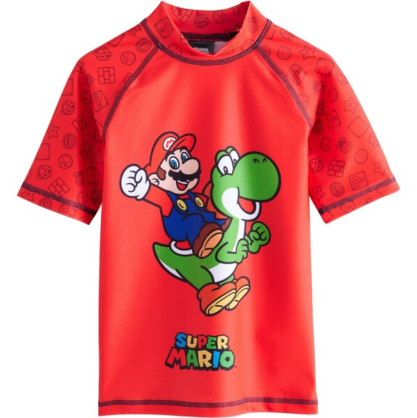 Next Tričko Rash modrá / zelená / červená / biela 65875609