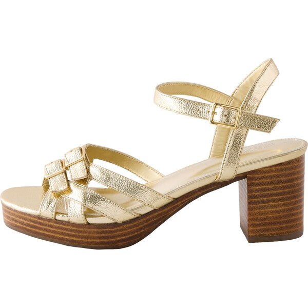 Next Remienkové sandále Forever Comfort zlatá 63163817