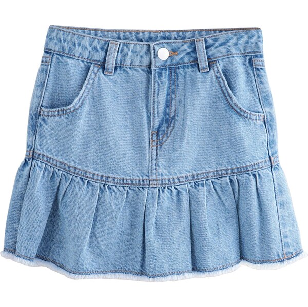 Next Sukňa modrá denim 63164133