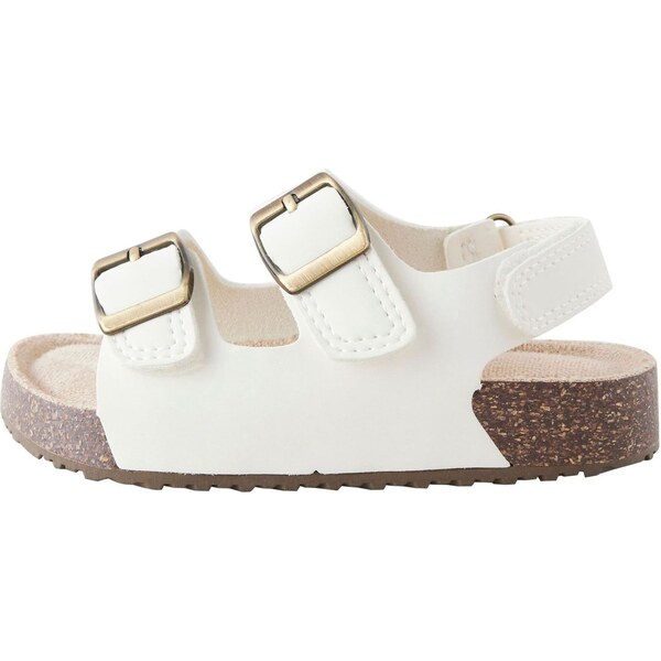 Next Sandále hnedá / zlatá / biela 63095374