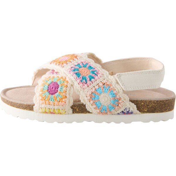 Next Sandále svetlomodrá / oranžová / svetloružová / prírodná biela 63095518