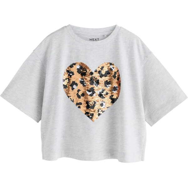 Next Tričko zlatá / sivá 63163212