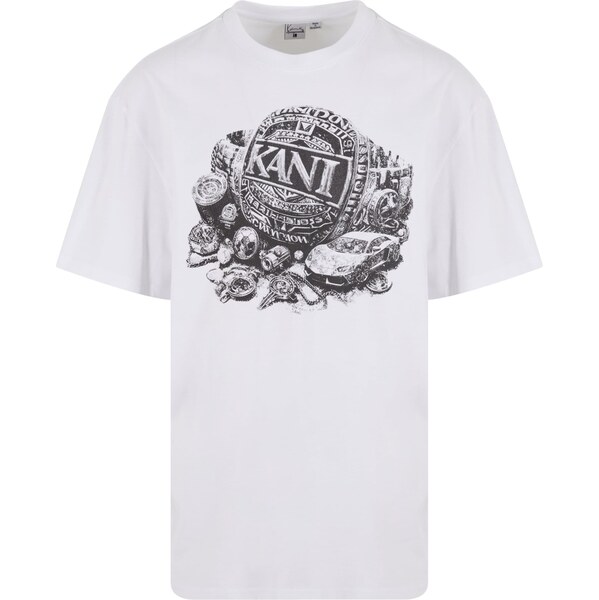 Karl Kani Tričko Icy Watch čierna / biela 63209534