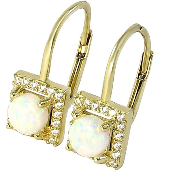 Zlaté náušnice Glare 306 63106779