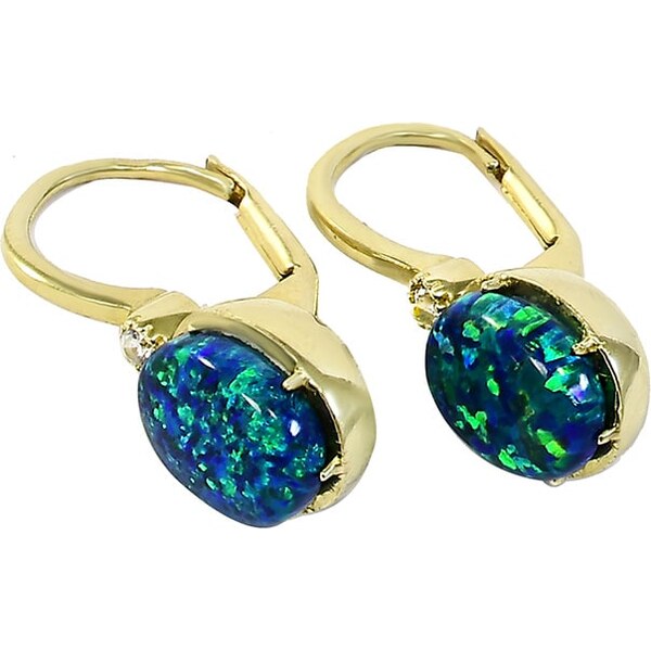 Zlaté náušnice Glare 307 63106780