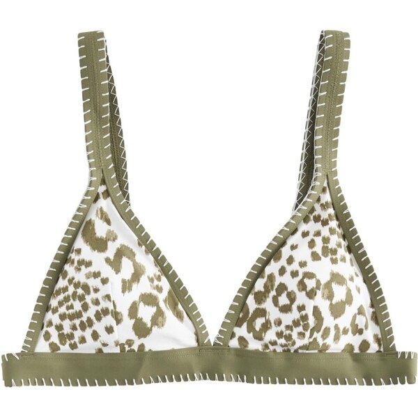 Next Bikinový top nebielená / zelená 63107707