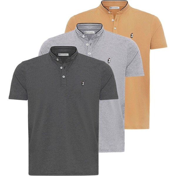 Dandalo Tričko farba ťavej srsti / tmavosivá / sivá melírovaná 63107937