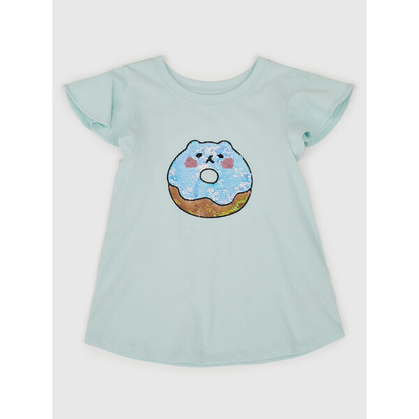 GAP Dievčenské tričko s flitry 746714-00 66265931