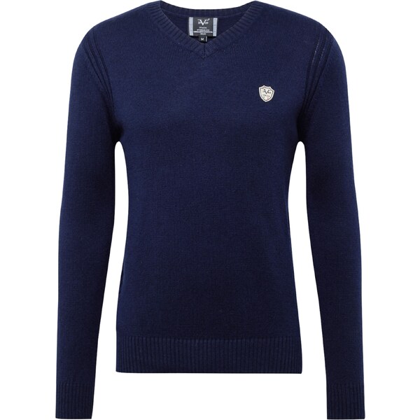 19V69 ITALIA Sveter GINO námornícka modrá 63146188
