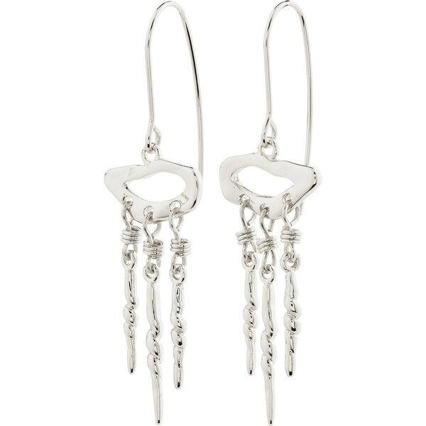 Pilgrim Náušnice Breeze strieborná 63116087