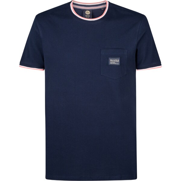 Petrol Industries Tričko modrá / ružová / biela 63115957