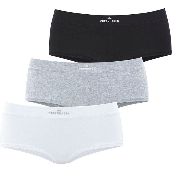 Copenhagen Studios Nohavičky sivá / čierna / strieborná / biela 63135318