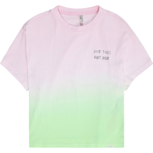 Only Mini Tričko KMGFRINA mätová / ružová 63116532