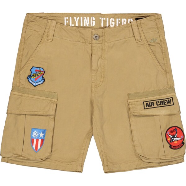 ALPHA INDUSTRIES Kapsáče Flying Tigers béžová / modrá / červená / 63116584
