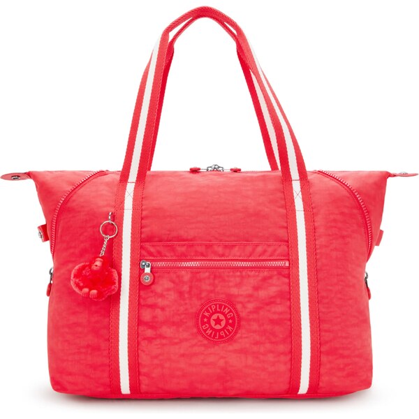 KIPLING Shopper Art červená / biela 63162800