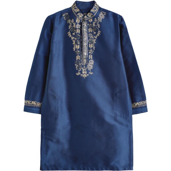 Next Košeľa béžová / námornícka modrá 63115808